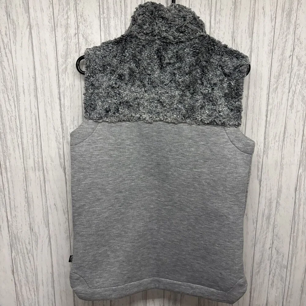 Womens Size S The North Face Hibernation Vest Gray EUC